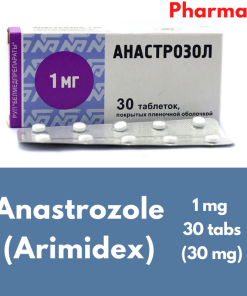 Anastrozole 1mg 30 tabs (30mg)