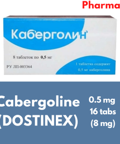 Cabergoline [DOSTINEX] [pharmacy] 16 pills 0.5 mg (8mg)