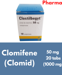 Clomifene [Clomid] [pharmacy] 20 tabs 50mg (1000mg)